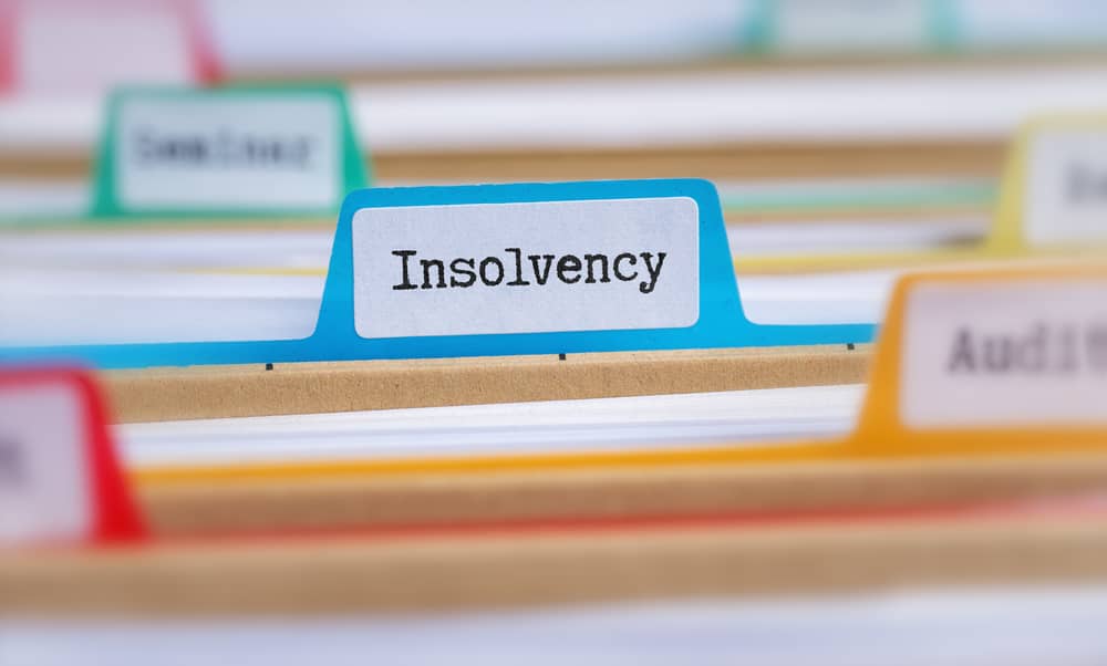 decrease in insolvencies file cabinet
